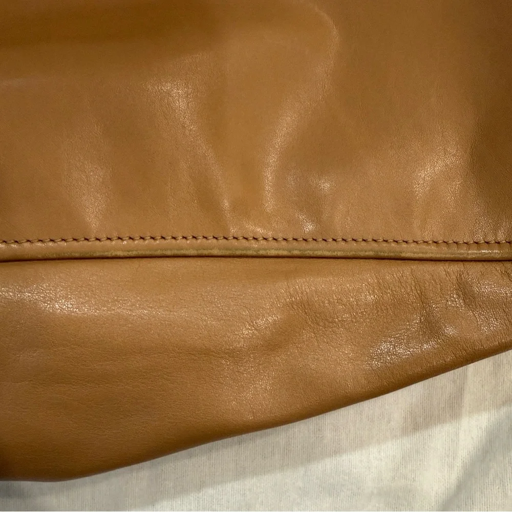 Prada Tan Leather Oversized Tote - Picture 8 of 15